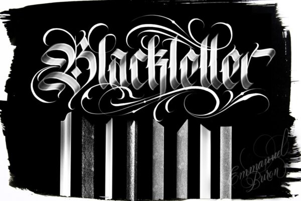 Blackletter Brush for Procreate